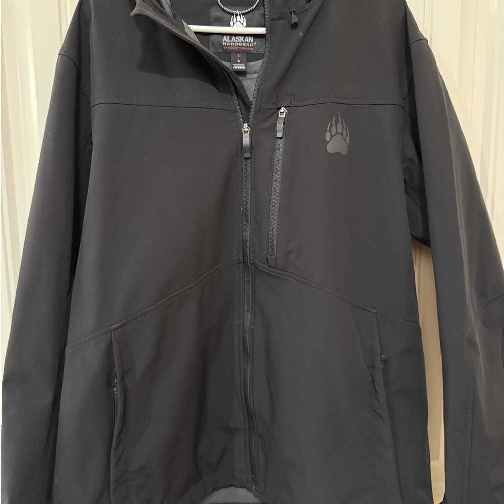 Alaskan Hardgear by Duluth Trading Co. Black Jacket-Softshell